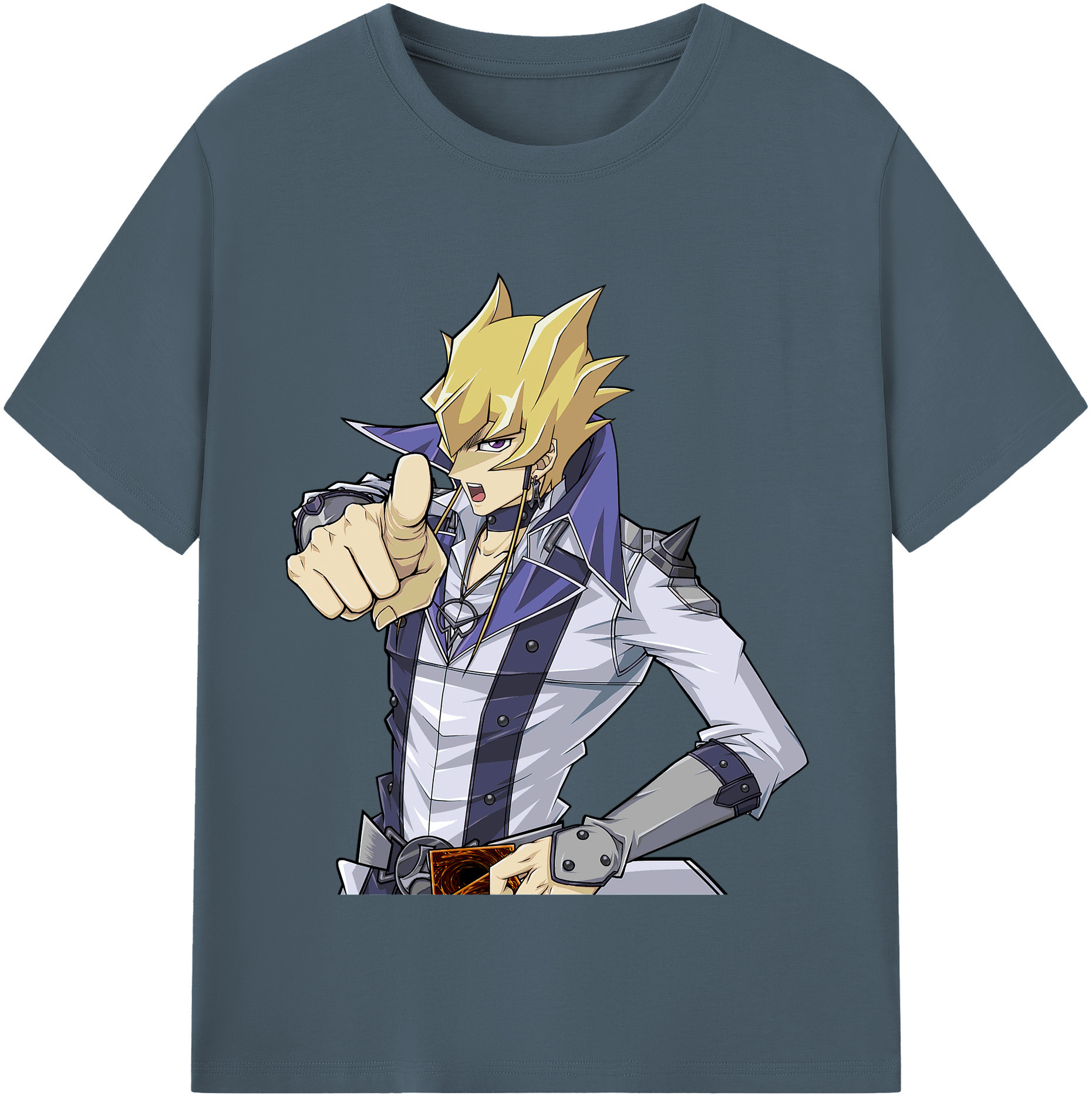 （画像用） 遊☆戯☆王 Yu-Gi-Oh! 綿100％半袖Tシャツ（フロントプリント）